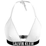 Bikinis blancos de poliamida con relleno rebajados Clásico Calvin Klein talla M para mujer 
