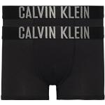 Bóxers infantiles negros de algodón Calvin Klein 24 meses para niño 