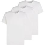 Camisetas blancas de pijama  rebajadas manga corta con cuello redondo con logo Calvin Klein talla S para hombre 