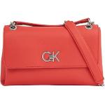Bolsos rojos de sintético de piel rebajados Calvin Klein para mujer 