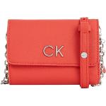 Monedero rojos rebajados Calvin Klein para mujer 