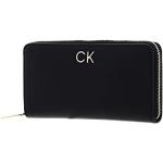 Billetera negras rebajadas Calvin Klein ck para mujer 