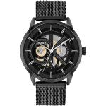 Relojes negros de acero inoxidable de pulsera rebajados con multifunción Cuarzo malla analógicos con correa de acero Calvin Klein para hombre 