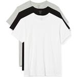 Camisetas grises de manga corta rebajadas manga corta con cuello redondo con logo Calvin Klein talla S para hombre 