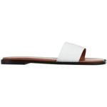 Sandalias blancas de goma de cuero Calvin Klein talla 37 para mujer 