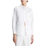 Camisas blancas de algodón rebajadas Calvin Klein talla M para mujer 