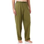 Pantalones verdes de algodón con pijama con logo Calvin Klein talla XL para hombre 