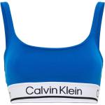 Sujetadores azules con relleno con logo Calvin Klein talla S para mujer 