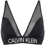 Bikinis negros de sintético con relleno rebajados Calvin Klein talla L para mujer 