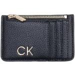 Billetera negras Calvin Klein ck de materiales sostenibles para mujer 