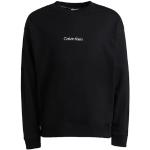 Pijamas negros de poliester rebajados con logo Calvin Klein talla L para hombre 