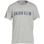 Pijamas grises de algodón con logo Calvin Klein talla XL para hombre 