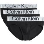 Calzoncillos slip negros de poliester con logo Calvin Klein talla S para hombre 