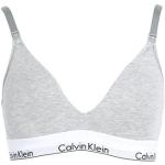 Jerséis premamá grises de algodón acolchados Calvin Klein talla XS para mujer 