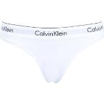 Tangas blancos de algodón Calvin Klein talla XS para mujer 