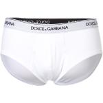 Calzoncillos blancos de algodón con logo Dolce & Gabbana para hombre 