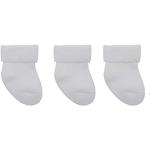 Cambrass Calcetines, Liso Blanco, T.000 (17-18) Unisex bebé