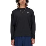 Camisetas negras de running rebajadas manga larga New Balance Athletics talla S para hombre 