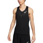 Camisetas negras de running sin mangas Nike talla S para hombre 