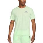 Camisetas verdes de running Nike talla S para hombre 