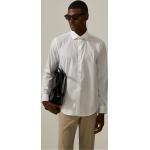 Camisas entalladas blancas de algodón formales talla M para hombre 
