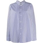 Camisas de algodón de manga larga manga larga marineras con rayas Balenciaga talla S para mujer 