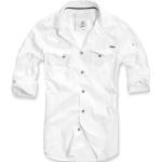 Camisas blancas de poliester Brandit talla M para hombre 