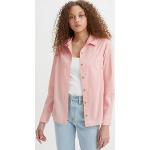 Camisas oxford rosas de algodón Clásico con logo LEVI´S talla XS para mujer 