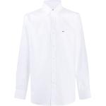 Camisas blancas de algodón de manga larga manga larga PAUL & SHARK para hombre 
