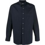 Camisas azules de algodón de manga larga manga larga Dolce & Gabbana talla XXL para hombre 