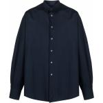Camisas azules de algodón de manga larga manga larga Dolce & Gabbana talla M para hombre 