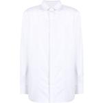Camisas blancas de algodón de manga larga manga larga Dsquared2 para hombre 
