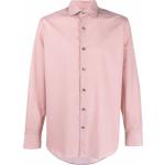 Camisas rosas de algodón de manga larga tallas grandes manga larga Ermenegildo Zegna talla XXL para hombre 