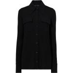 Camisas negras de viscosa de manga larga rebajadas tallas grandes manga larga de punto PROENZA SCHOULER talla XXS para mujer 