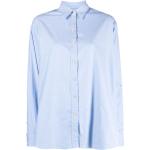 Camisas orgánicas azules celeste de algodón de manga larga rebajadas manga larga Scotch & Soda talla L de materiales sostenibles para mujer 