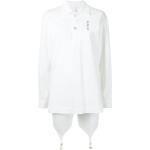Camisas blancas de algodón de manga larga rebajadas manga larga Dion Lee para mujer 