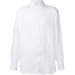 Camisas blancas de algodón de manga larga tallas grandes manga larga BRUNELLO CUCINELLI talla XXL para hombre 