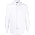Camisas blancas de algodón de manga larga rebajadas manga larga Tommy Hilfiger Sport talla M para hombre 