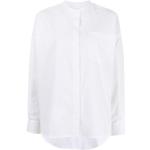 Camisas blancas de viscosa cuello Mao manga larga 3.1 PHILLIP LIM asimétrico talla XXL para mujer 
