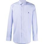 Camisas azules de algodón de manga larga rebajadas manga larga con logo Ralph Lauren Polo Ralph Lauren para hombre 
