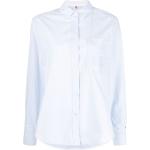 Camisas azules celeste de algodón de manga larga rebajadas manga larga con logo Tommy Hilfiger Sport talla 3XL para mujer 