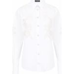 Camisas blancas de poliester de manga larga manga larga de encaje Dolce & Gabbana talla 3XL para mujer 