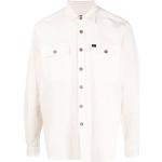Camisas blancas de manga larga rebajadas manga larga con logo FAY talla XXS para hombre 