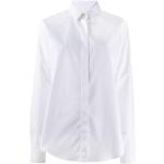 Camisas blancas de algodón de manga larga manga larga Saint Laurent Paris talla XXL para mujer 