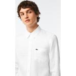 Camisas blancas de lino de lino  Lacoste talla 3XL para hombre 