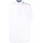 Camisas blancas de lino de lino  rebajadas manga corta PAUL & SHARK para hombre 