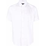 Camisas orgánicas blancas de lino de lino  rebajadas manga corta Michael Kors talla M para hombre 