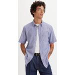 Camisas azules de algodón de lino  manga corta LEVI´S Sunset talla XS para hombre 