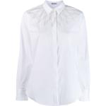 Camisas blancas de poliamida de manga larga manga larga BRUNELLO CUCINELLI talla L para mujer 