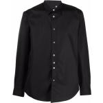Camisas negras de algodón de manga larga manga larga Paul Smith Paul asimétrico talla XS para hombre 